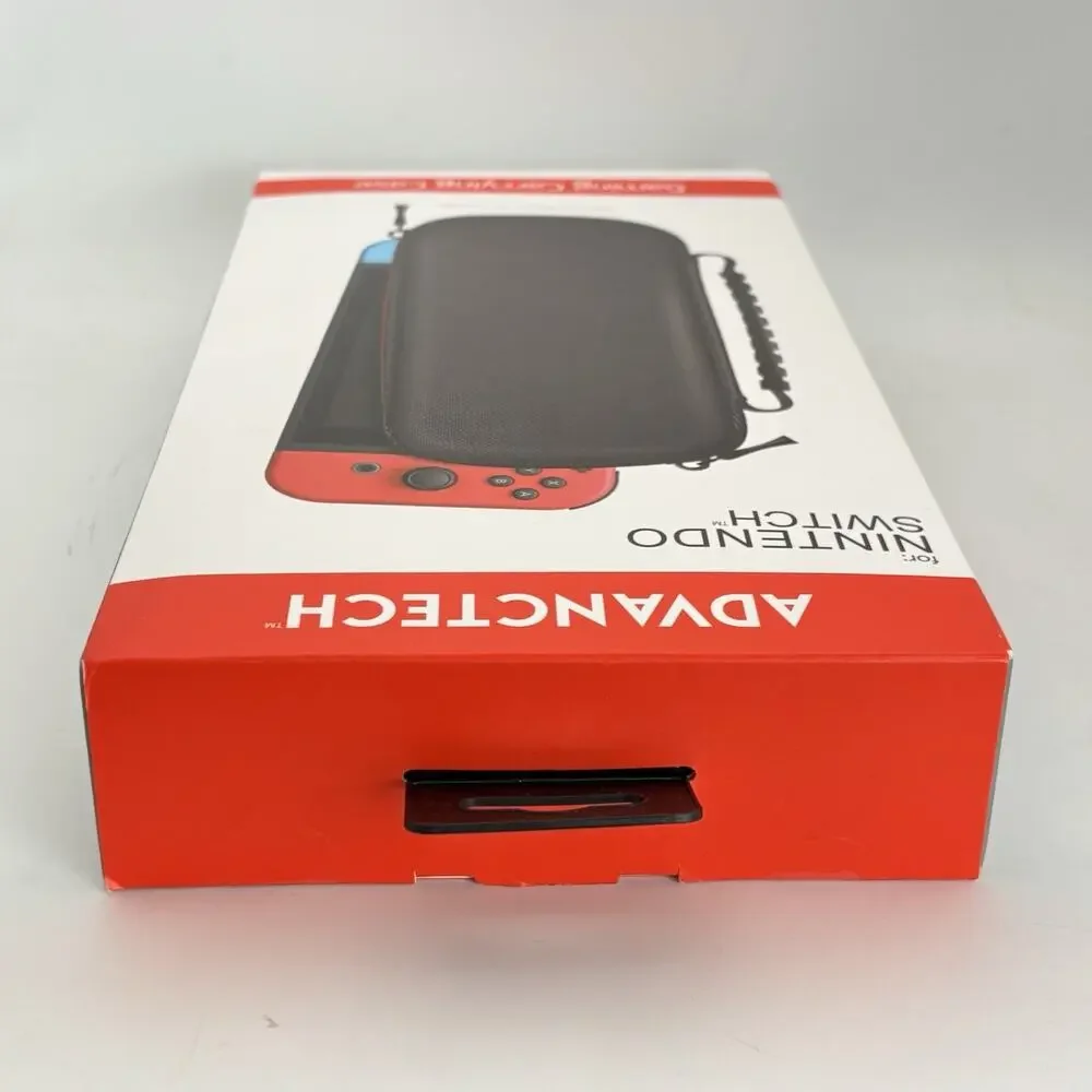 Nintendo Switch PRO TRAVEL Case Advanctech BLACK NEW IN BOX Switch Not Included